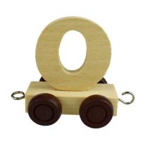 Wooden Name Train Letter O