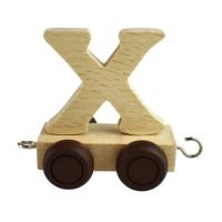 Wooden Name Train Letter X