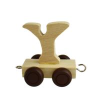 Wooden Name Train Letter Y