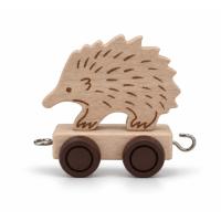Wooden Name Train Echidna