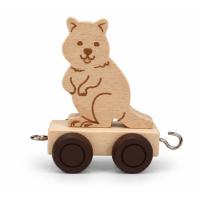 Wooden Name Train Quokka