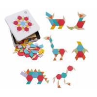 Pattern Blocks in Tin Box