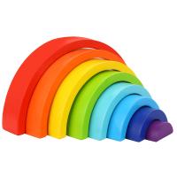 Wooden Rainbow Stacker