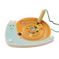 Wooden Snail Magnetic Labyrinth