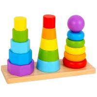 Wooden Toy Stacking Rings