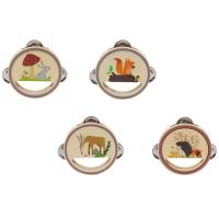Tambourine Woodland Set of Four