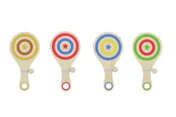 Elastic Paddle Bats Set of 4