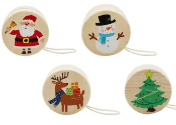 Christmas Yoyo Set of Four