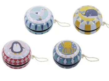 Tin Yoyo Set of Four