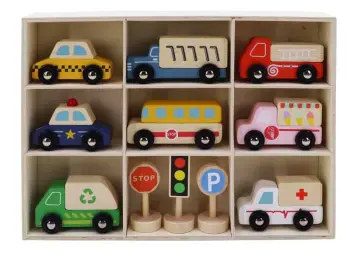 Transport Street Sign Set in Box