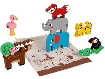 Stacking Animal Shape Blocks