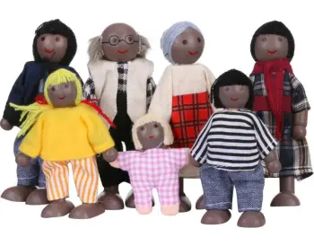 Black Doll Family
