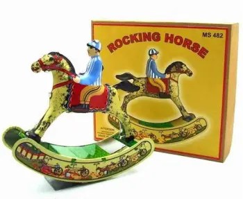 Tin Toy Rocking Horse