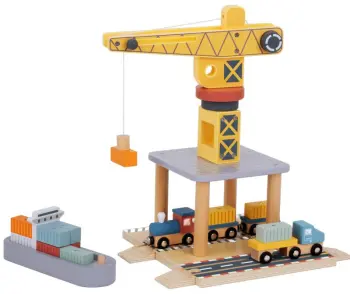 Port Crane Cargo Set