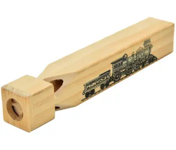 Wooden Train Whistle