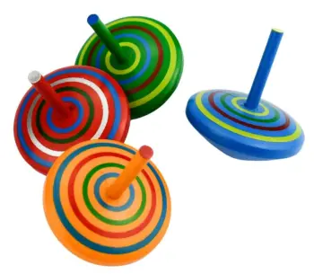 Spinning Top Set of Four