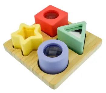 Silicone Prism Shape Sorter