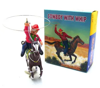 Tin Toy Rodeo Cowboy