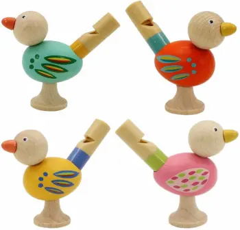 Bird Whistles Set of Four
