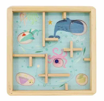 Wooden Sea Animal Labyrinth