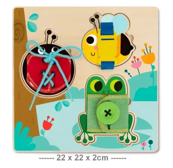 Basic Skills Board Tie Button Clip