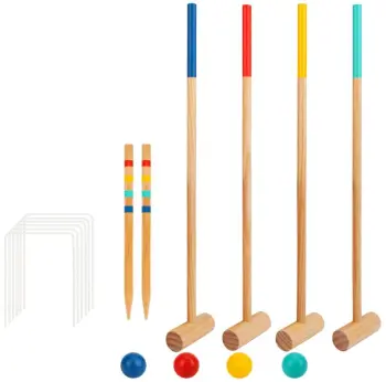 Outdoor Croquet Game
