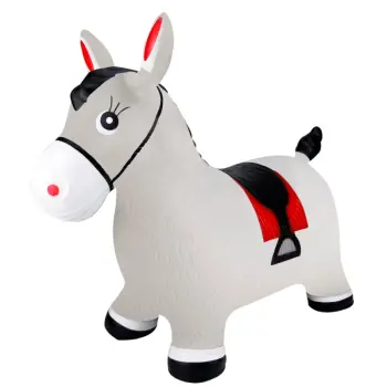 Bouncy Ride On Granite Horse