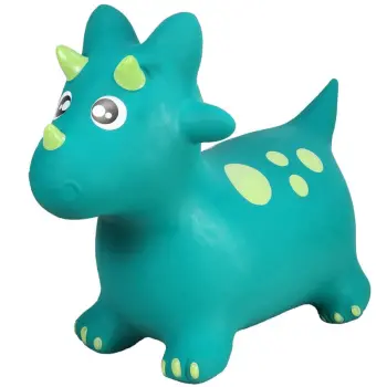 Bouncy Ride On Triceratops