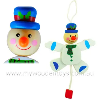 Christmas Jumping Jack Snowman