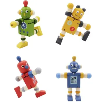 Flexi Robots Set of Four