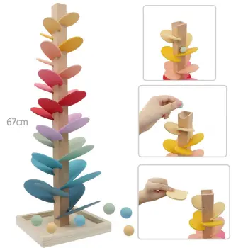 Wooden Marble Run Sound Tree