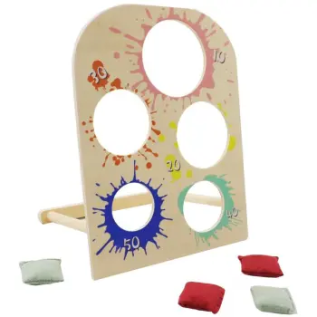 Toss the Bean Bag Game