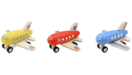 Pull Back Airliner Set of Three
