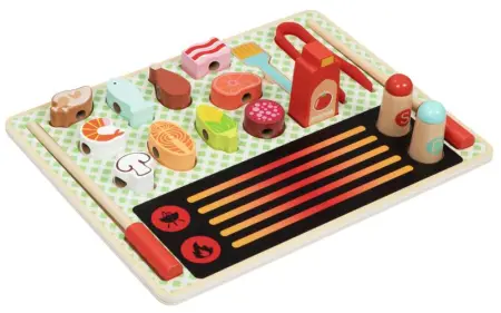 Grill Food BBQ Play Set