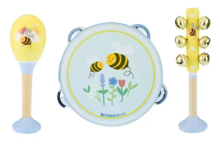 3 Piece Music Set Bee Theme