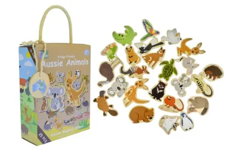 Fridge Magnets Australian Animals Set 25 Piece
