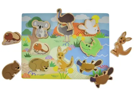 Chunky Australian Animals Puzzle