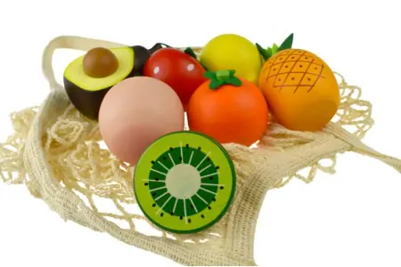 Fruit 7pcs in Cotton Mesh Bag