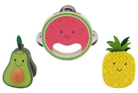 3 Piece Music Set Fruit Theme