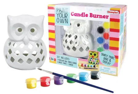 Paint Your Own Owl Candle Burner Kit