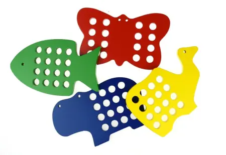 Lacing Animal Set of Four