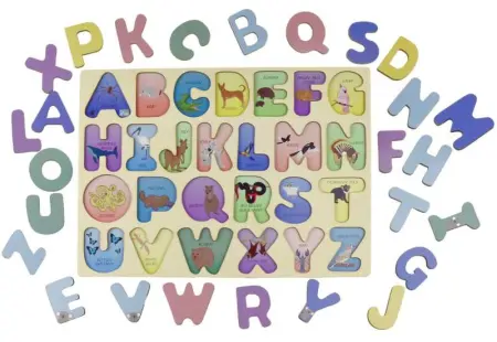 Australian Animals Uppercase Alphabet Puzzle