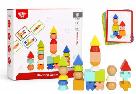 Stacking Blocks Logic Game