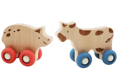 Farm Wheels Cow and Pig