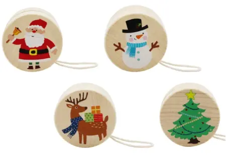 Christmas Yoyo Set of Four