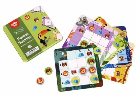 Forest Sudoku Game In Tin Box