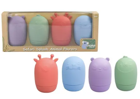 Safari Splash Animal Pourers Set of Four
