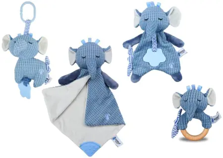 Snuggle Trunks Elephant Baby Gift Set