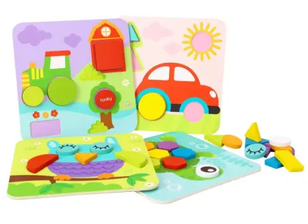 4 In 1 Shape Puzzle Set