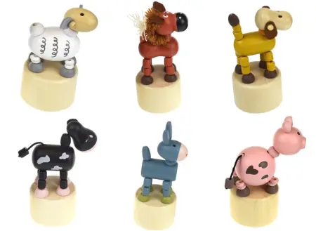 Dancing Farm Animals Set Of 6